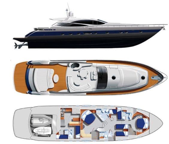2005 Pershing 76 — photo 3