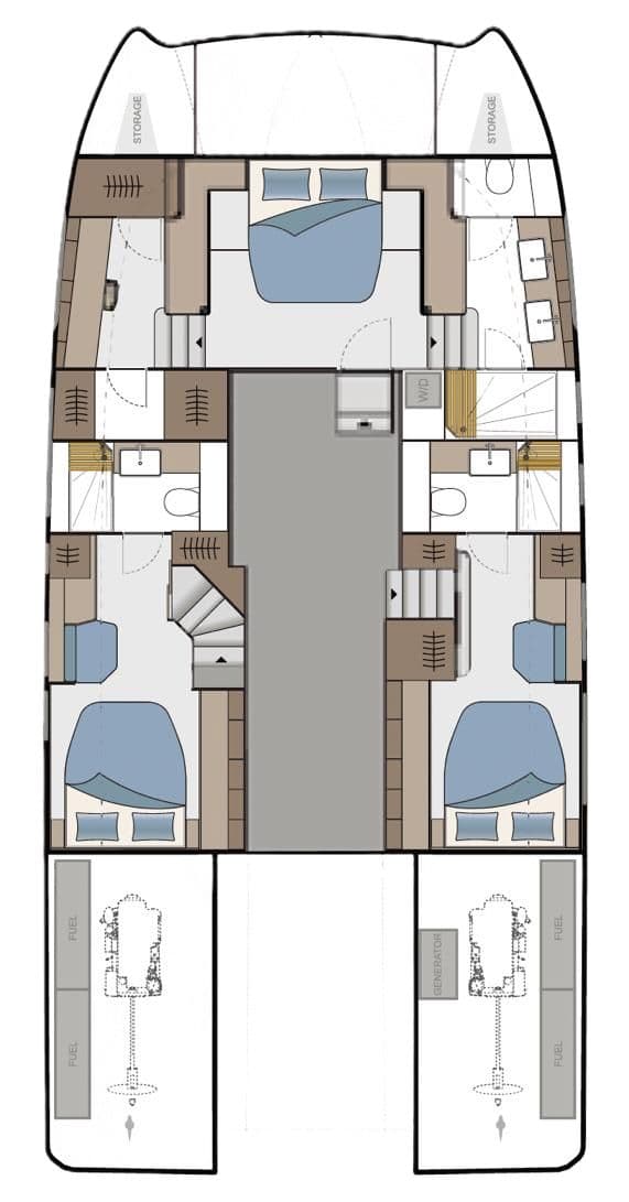 2021 AQUILA 54 yacht — photo 6