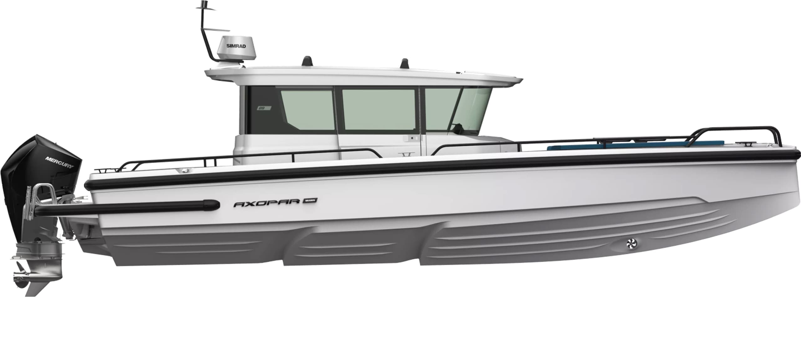 2021 AXOPAR 28 Cabin Brabus Line — photo 3
